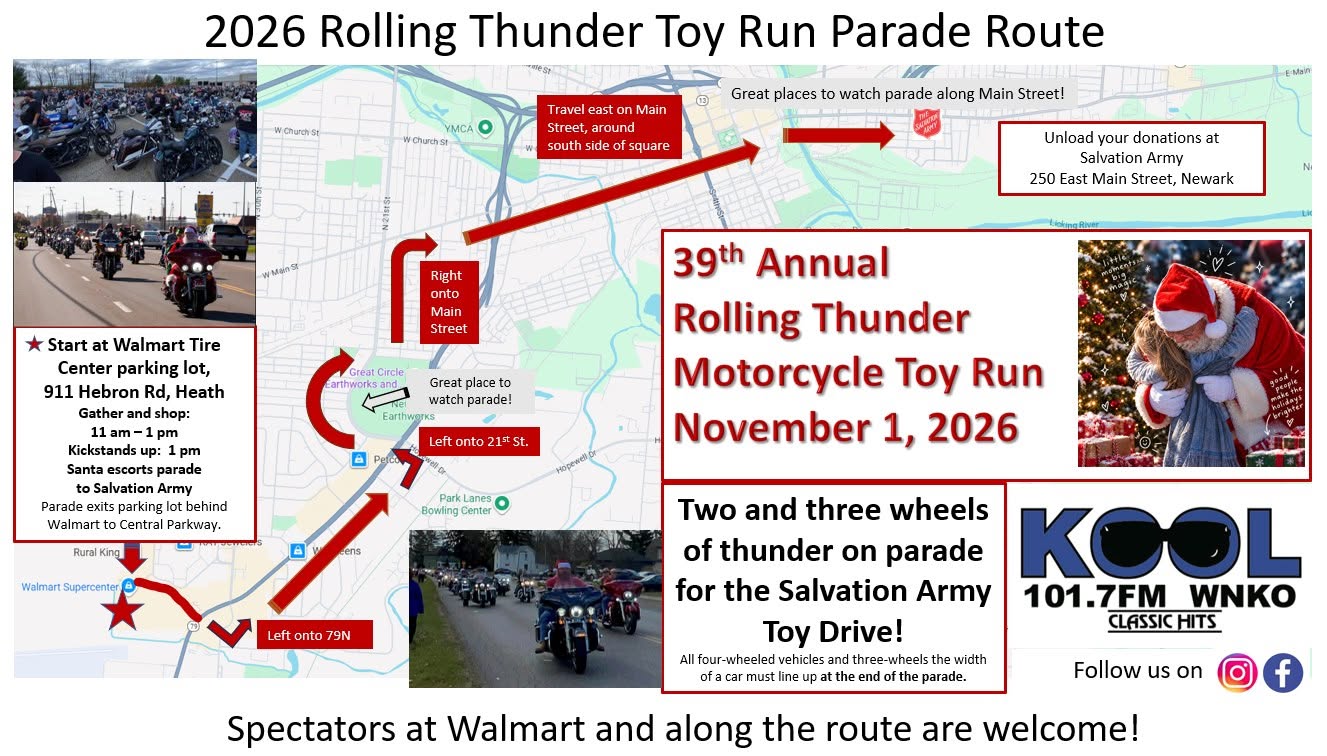 Rolling Thunder 2026 Map